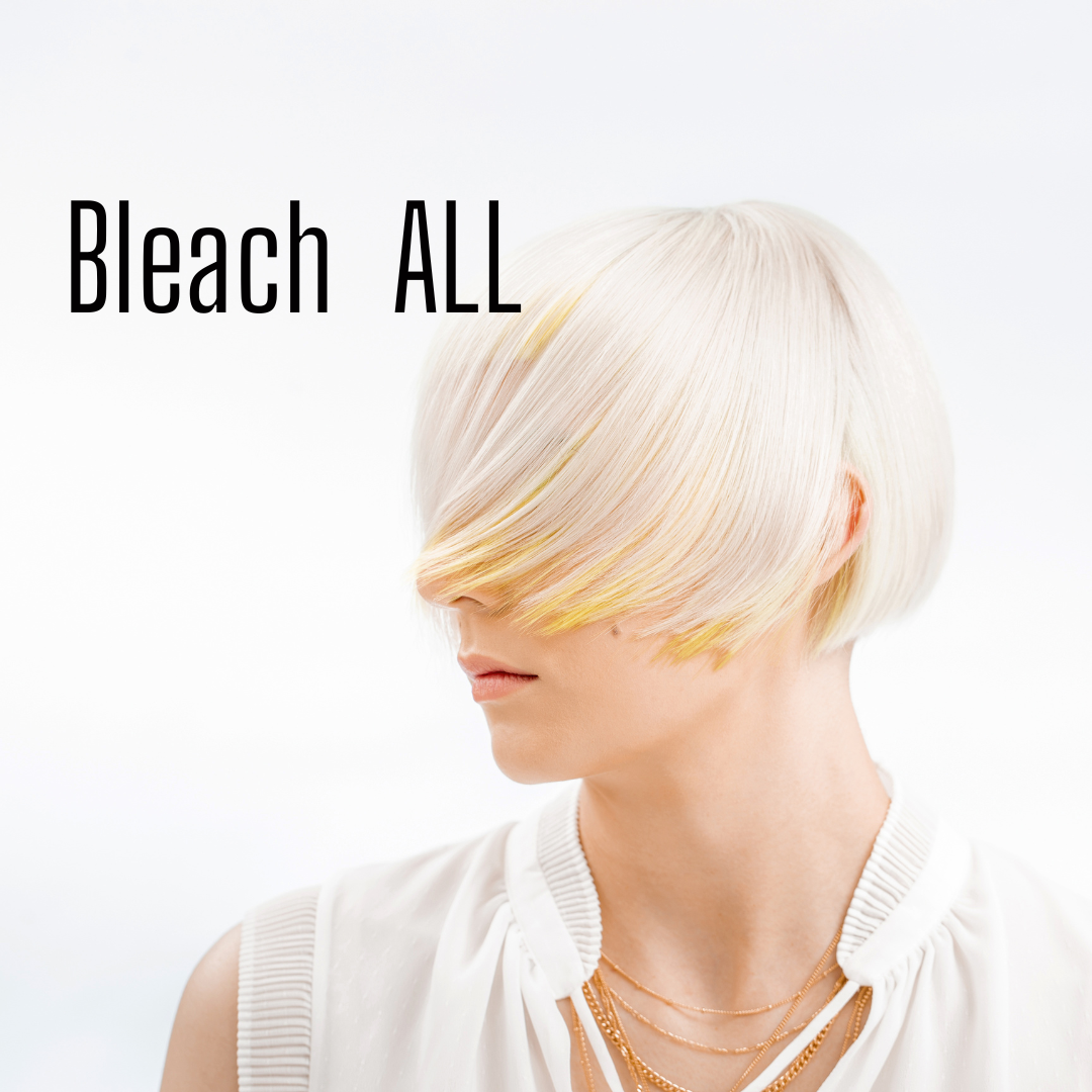 Bleach all hair/全頭ブリーチ