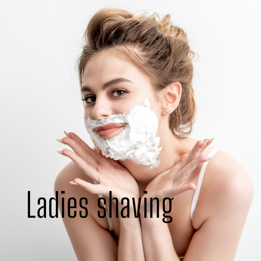 Ladies shaving/女性シェービング